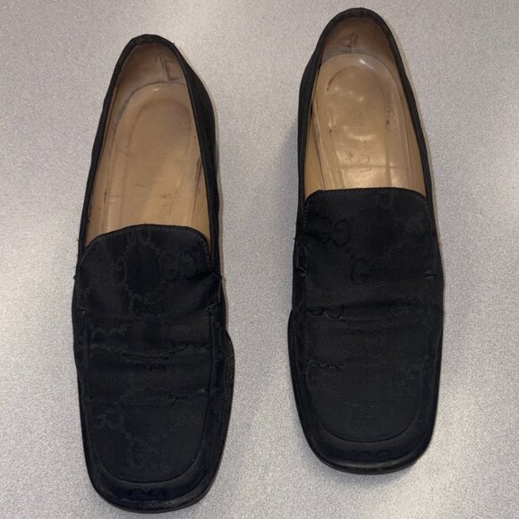 Gucci GG Guccissima Monogram Loafers - Picture 1 of 4